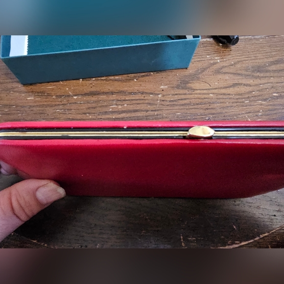 Vintage "Budd Leather Creations" Photo Case NWT - Picture 8 of 9